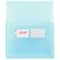 JAM Paper 9.5" x 12.5" Plastic Portfolio with Two Button Snap Closure